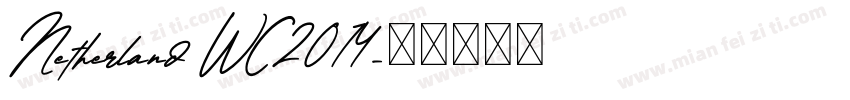 Netherland WC2014字体转换